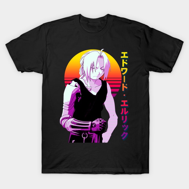 Edward Elric T-Shirt by Retrostyle